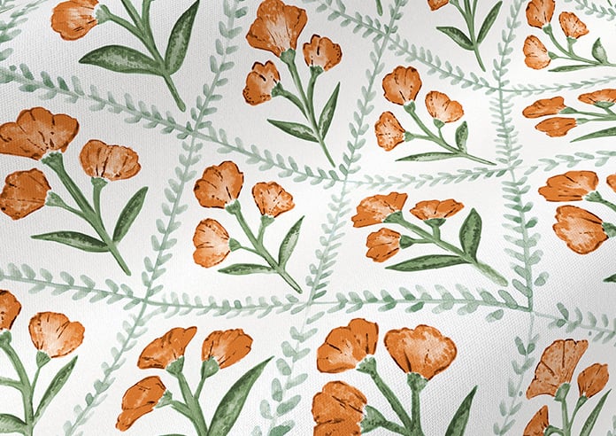 Chatsworth, Pumpkin Spice - Motorised Roman Blind - Image 4